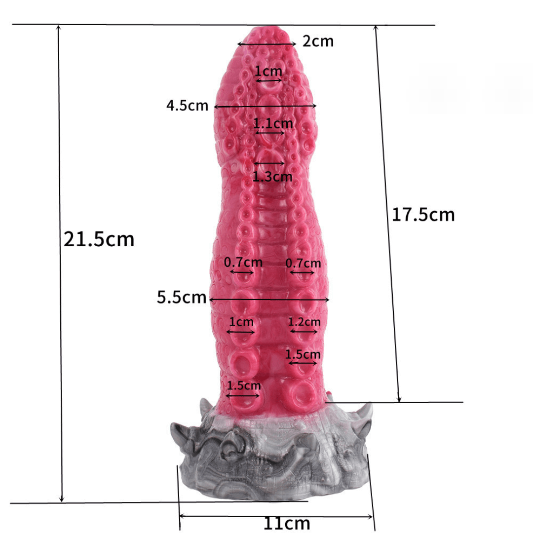 Dragon Dildo™ | Kraken Tentacle Dildo Colour: Pink