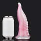 Kraklush Pink Octopus tentacle dildo with soft, textured design for intense pleasure and suction.