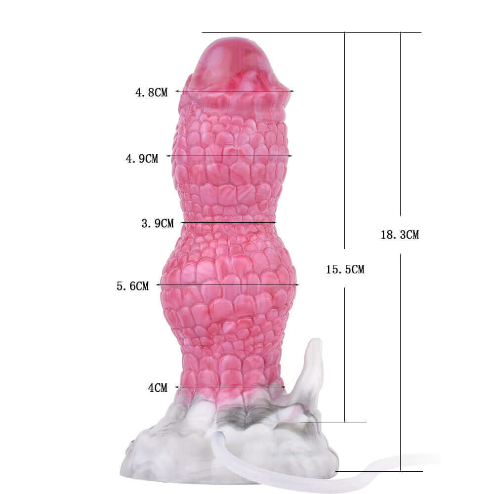 Dragon Dildo™ | Qilin - Ejaculating Dildo Colour: PInk