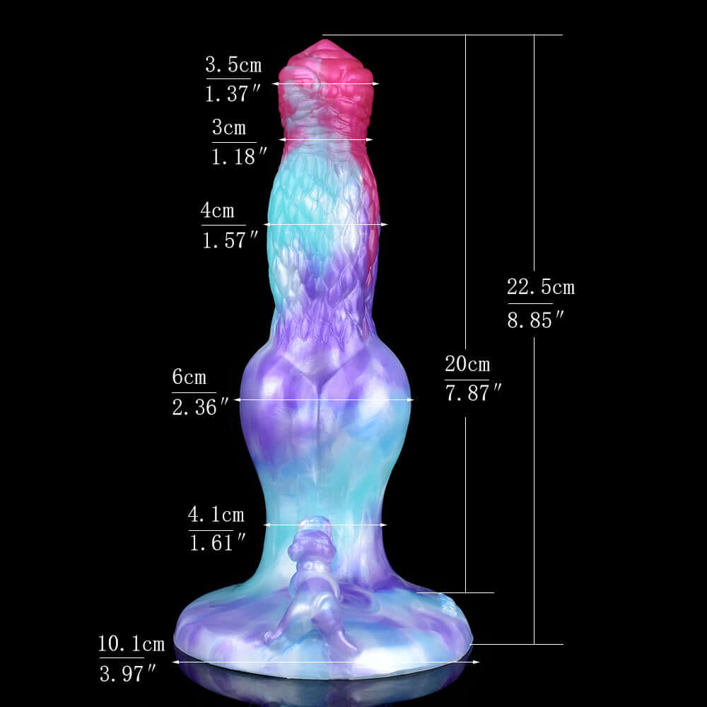 Dragon Dildo™ | Amarok Wolf Dildo Colour: Draklune