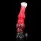 Pyrois horse dildo in the Bloodmoon colourway -- platinum silicone -- Dragon Dildo®