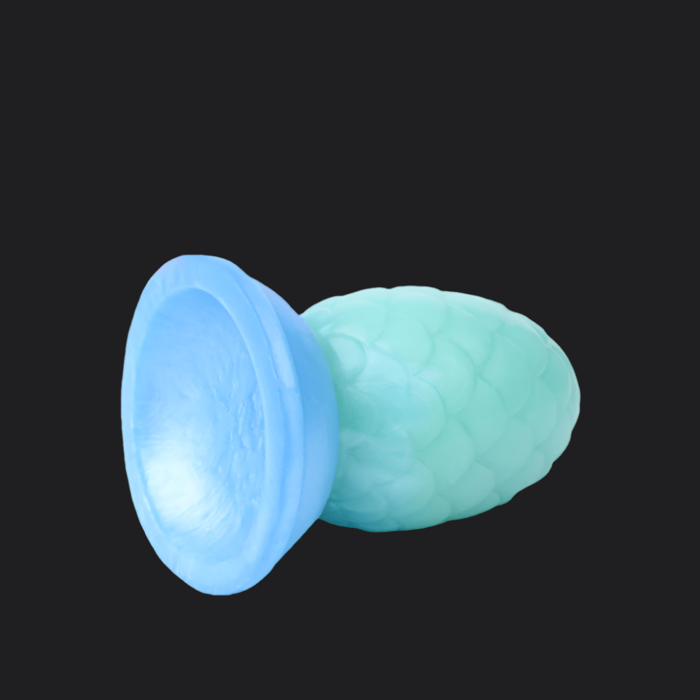 Dragon Dildo™ | Tiamat Egg Butt Plug Color: Deep Blue