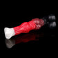 Pyrois horse dildo in the Bloodmoon colourway -- platinum silicone -- Dragon Dildo®