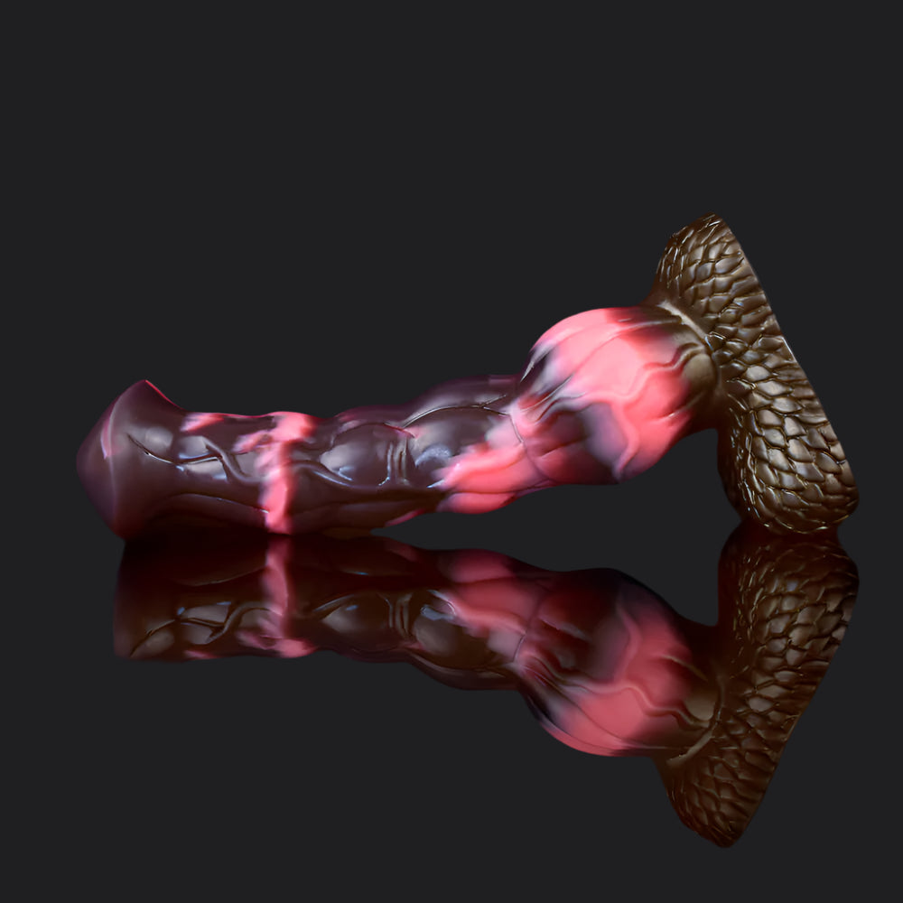Dragon Dildo™ | Horse Dildo - Holy Bull Colour: Brown & Pink