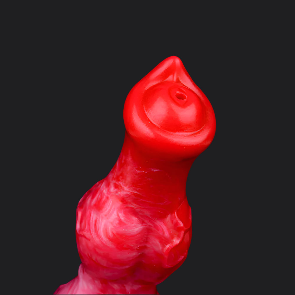 Dragon Dildo™ | Grootslang - Ejaculating Inflatable Dildo M Colour: Red