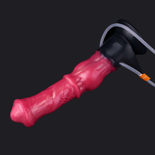 Dragon Dildo® | Tikbalang – Squirting Inflatable Horse Dildo Colour: Shadowflame