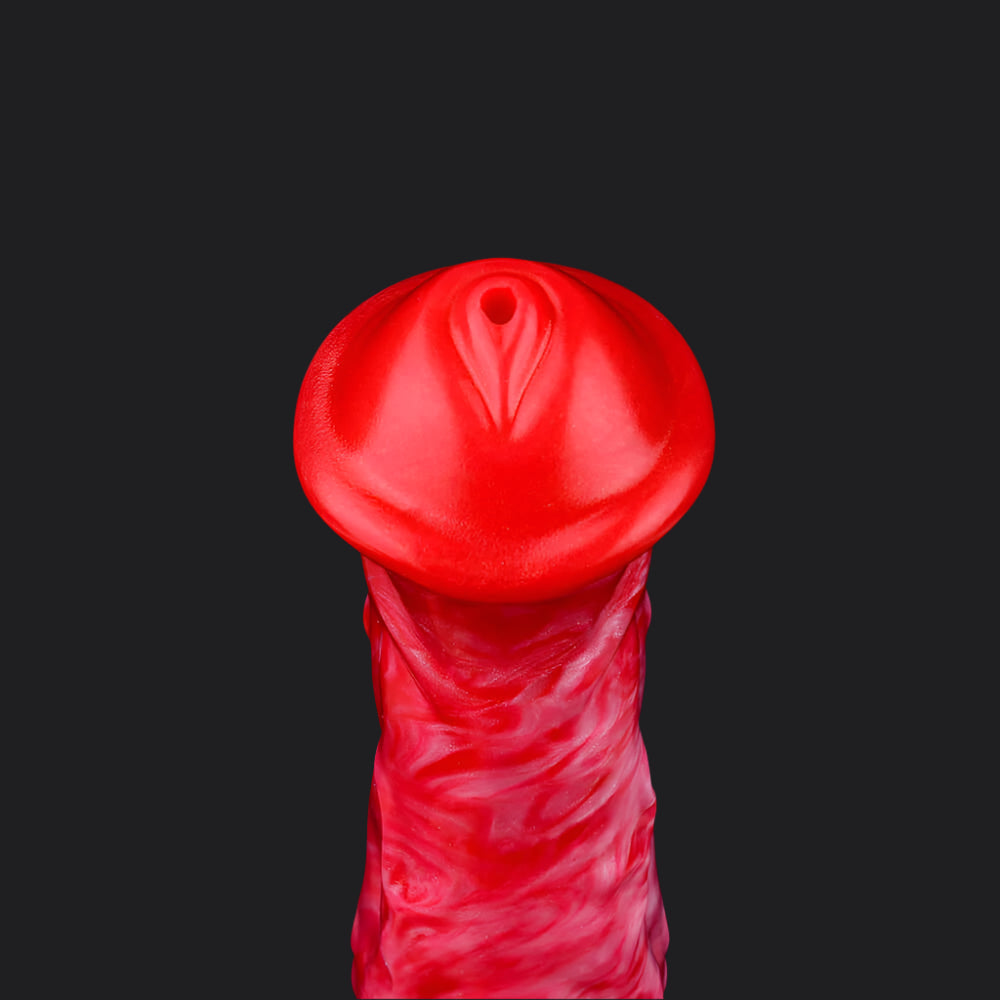 Dragon Dildo™ | Black Caviar - Ejaculating Inflatable Dildo Colour: Red