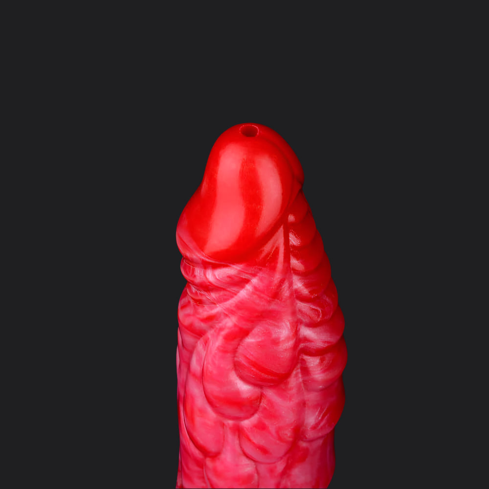 Dragon Dildo™ | Black Dragon - Ejaculating Inflatable Dildo Colour: Red