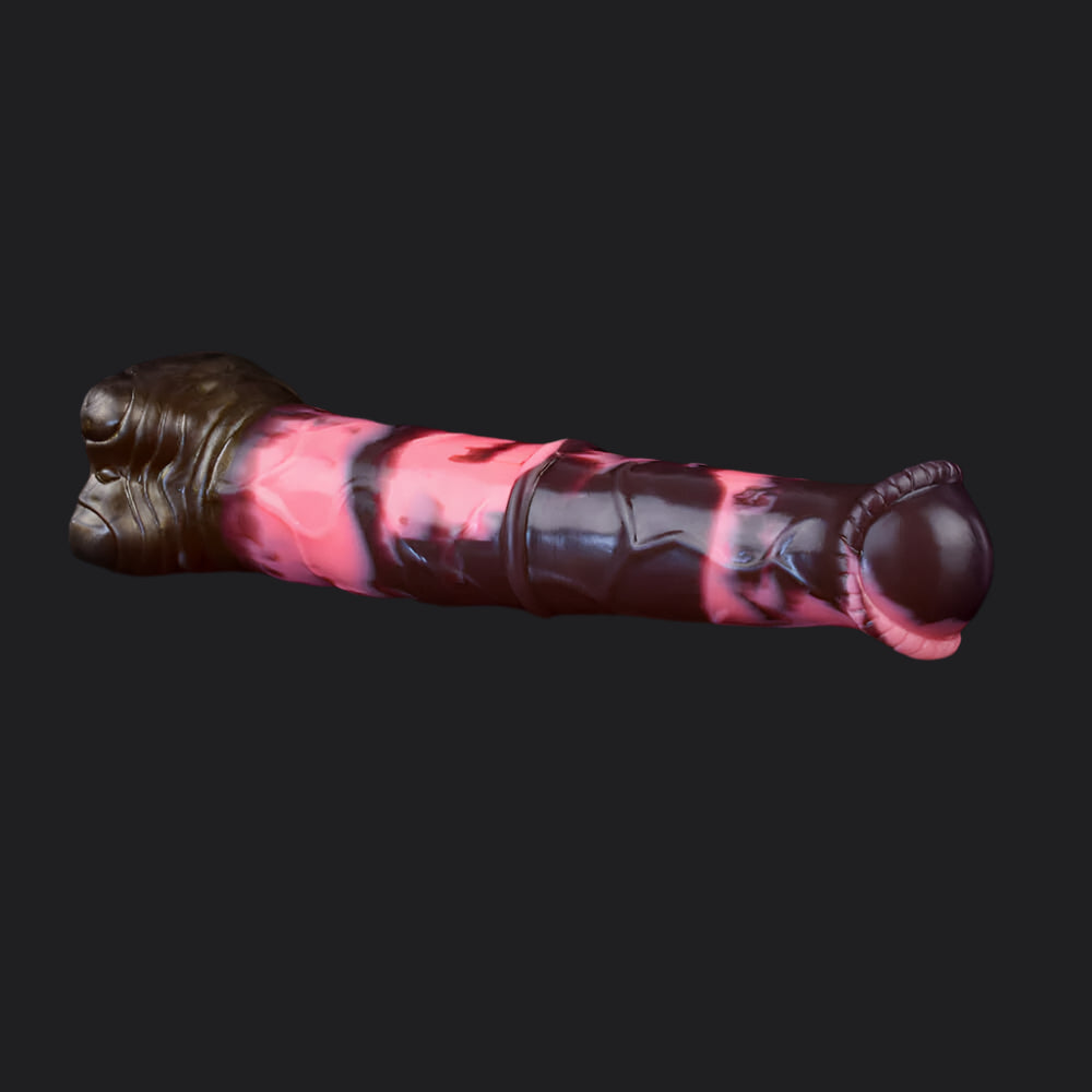 Dragon Dildo™ | Horse Dildo - Count Fleet Colour: Brown & Pink