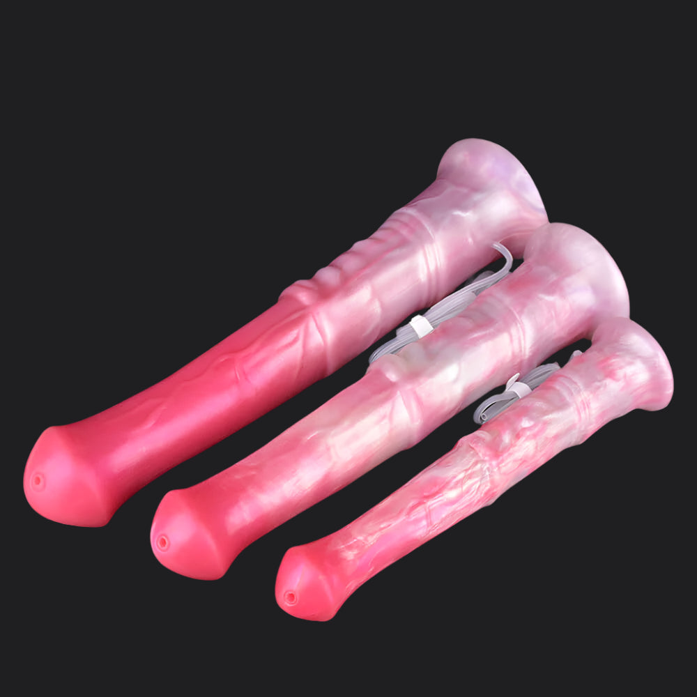 Dragon Dildo™ | Horse Dildo - Bucephalus Ejaculating (Biggest) Colour: Hot Pink