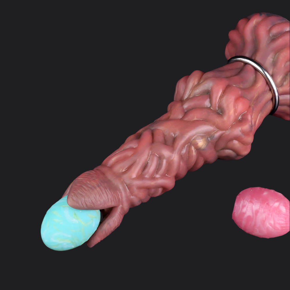 Dragon Dildo™ | Pandora Ovipositor Alien Dildo Colour: Brown