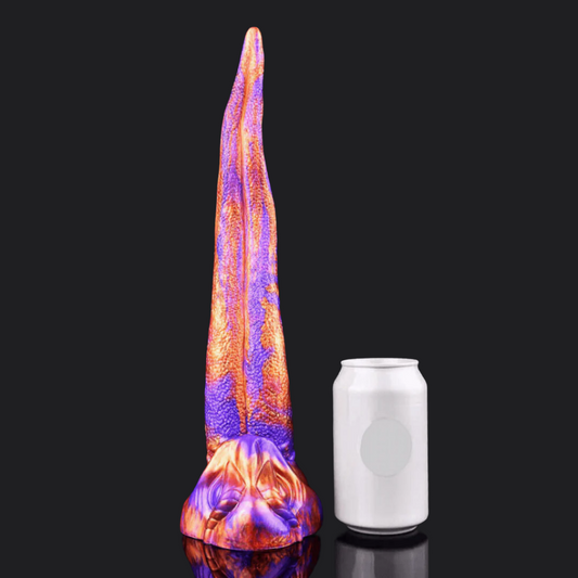 Dragon Dildo™ | Demon King's Tongue Dildo Colour: Purple & Orange