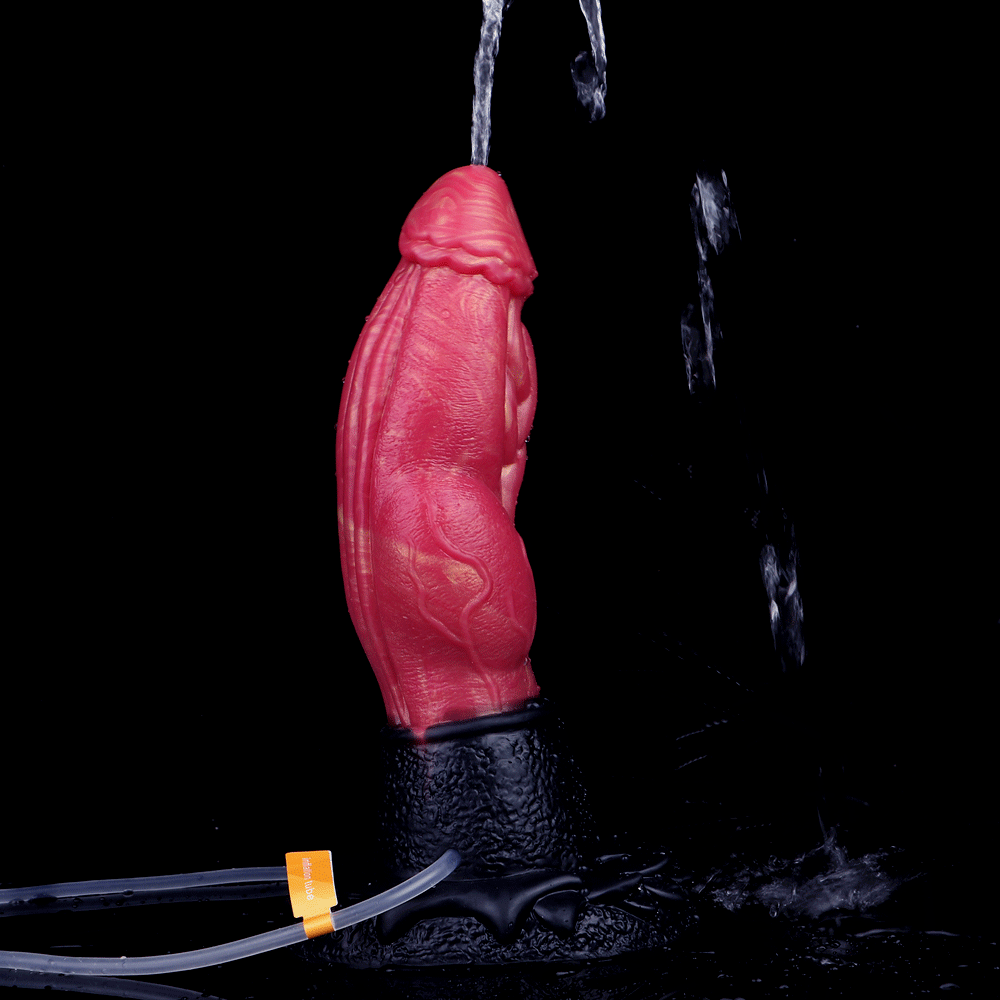 Dragon Dildo™ | T-Rex - Ejaculating Inflatable Dildo Colour: Shadowflame