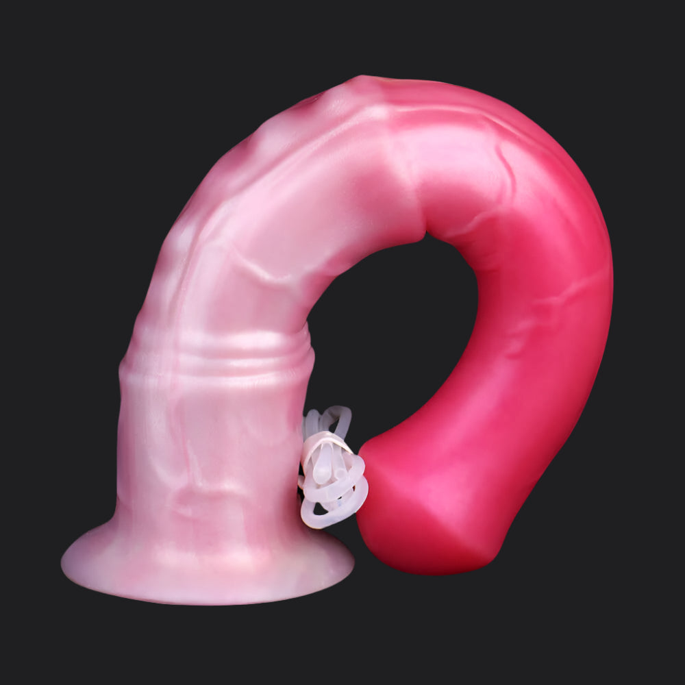 Dragon Dildo™ | Horse Dildo - Bucephalus Ejaculating (Biggest) Colour: Hot Pink