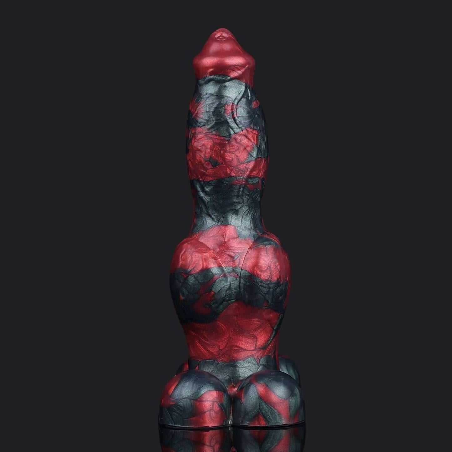 Dog Dildo - German Shepherd with realistic detailing and pronounced knot for enhanced stimulation.