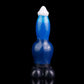 Hati dog dildo in the Voidstrike colourway -- platinum silicone -- Dragon Dildo®
