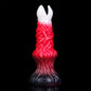 Lamia ovipositor in the Bloodmoon colourway -- platinum silicone -- Dragon Dildo®