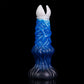 Apsu ovipositor in the Voidstrike colourway -- platinum silicone -- Dragon Dildo®
