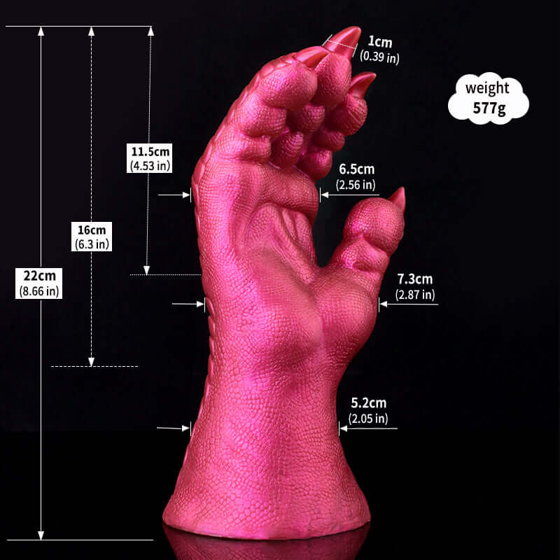 Dragon Dildo™ | Dragon Claw - Pink Colour: PInk