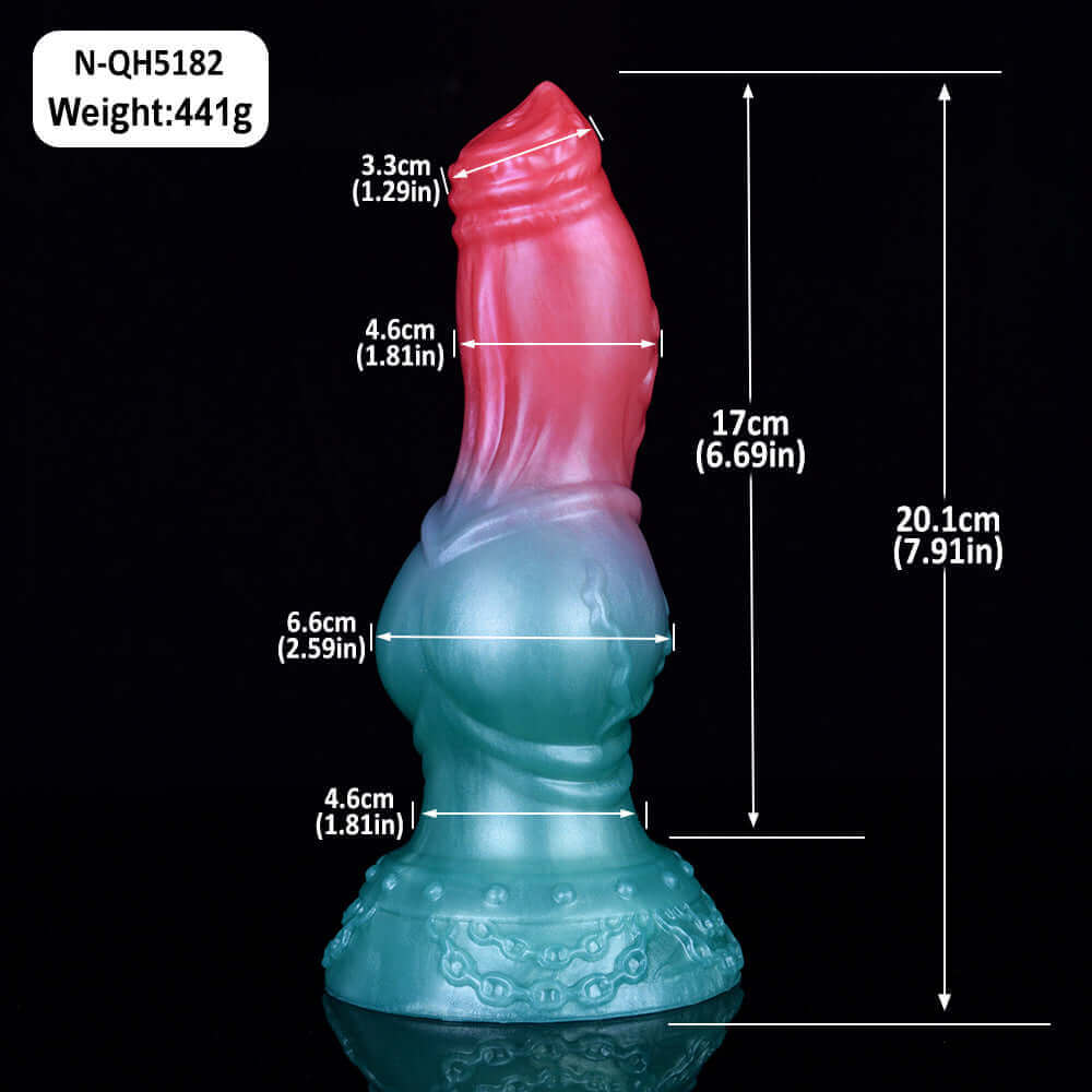 Dragon Dildo™ | Ice Monster Dildo - Barbegazi Colour: Ice Monster