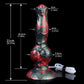 Cerberus - Ejaculating Dildo with measurements, 21cm tall, designed for intense fantasy play, triple-headed design.