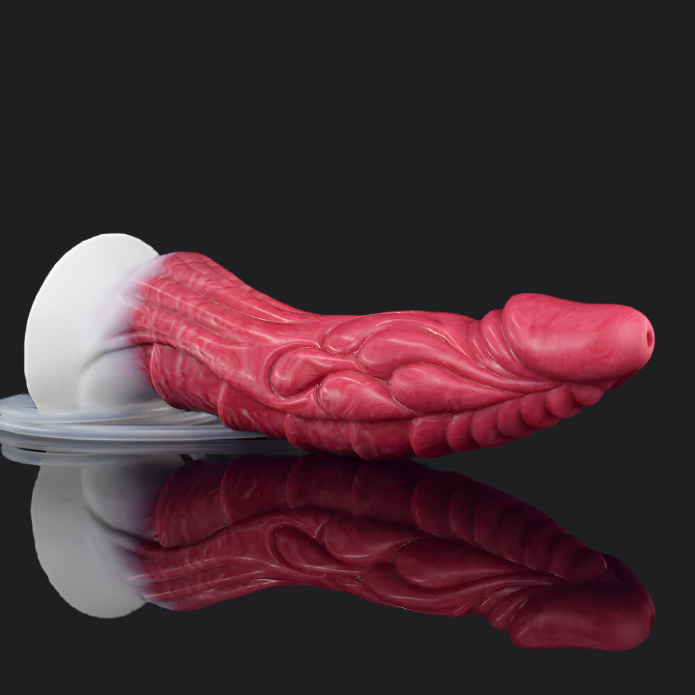 Dragon Dildo™ | Black Dragon - Ejaculating Dildo Colour: Red