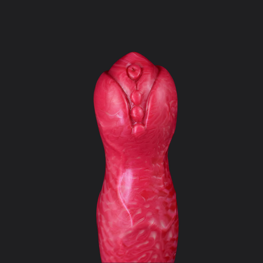 Dragon Dildo™ | Cerberus Dildo Color: Blood Wyrm