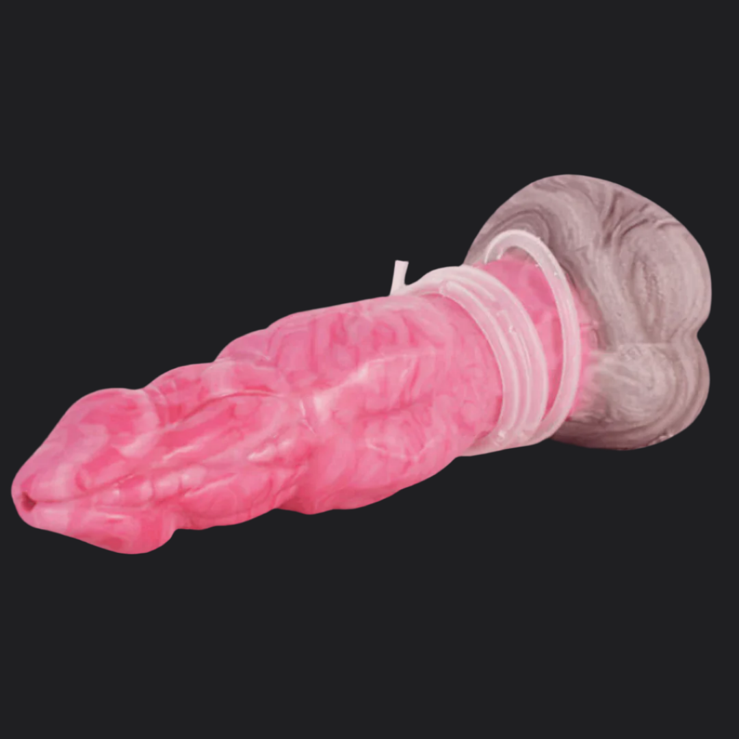 Dragon Dildo™ | Dark Ice Monster Ejaculating Dildo - Barbegazi Colour: Dark Ice Monster