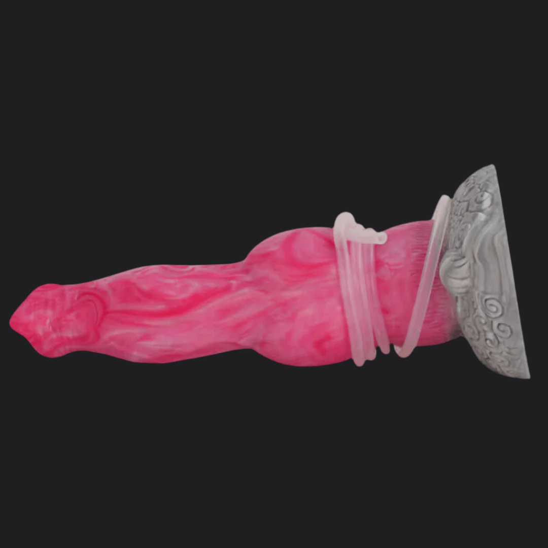 Dragon Dildo™ | Dark Ice Monster Ejaculating Dildo - Chiron Colour: Dark Ice Monster