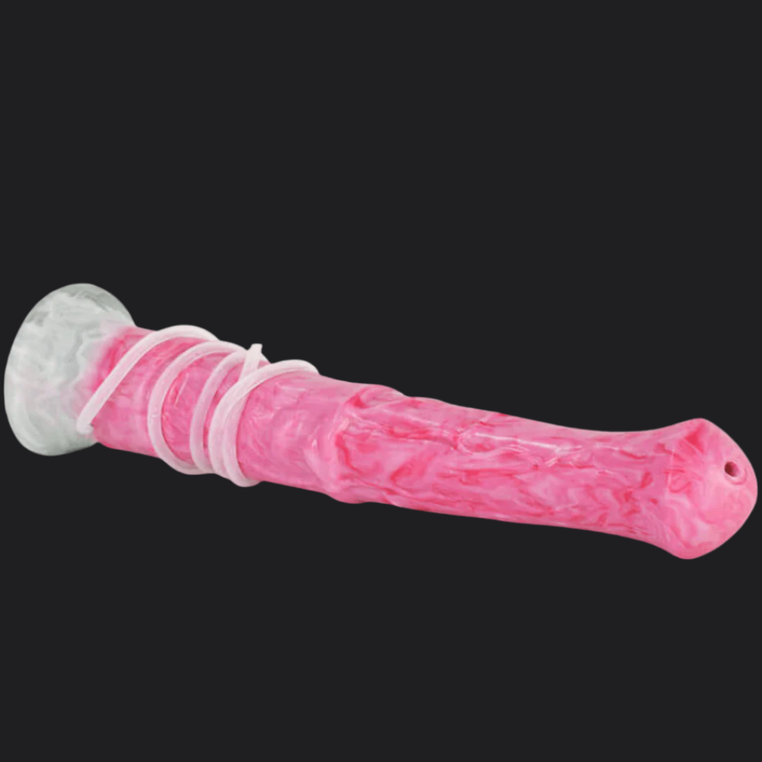 Dragon Dildo™ | Dark Ice Monster Ejaculating Dildo - Hrímfaxi Colour: Dark Ice Monster