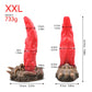 Shuten – Doji Oni Tongue Dildo with dimensions, showcasing its design and size in centimeters and inches.
