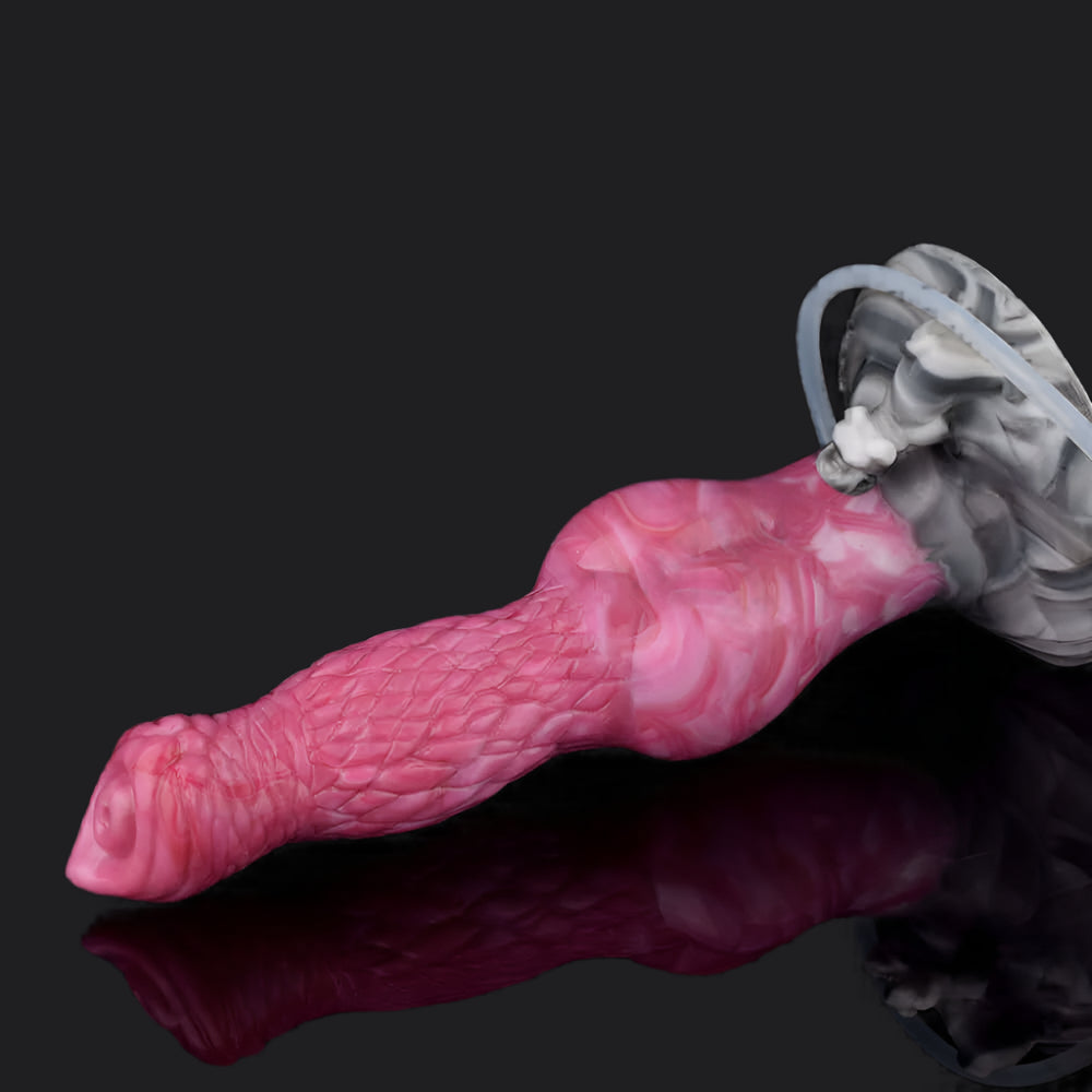 Dragon Dildo™ | Amarok - Ejaculating Wolf Dildo Colour: Pink