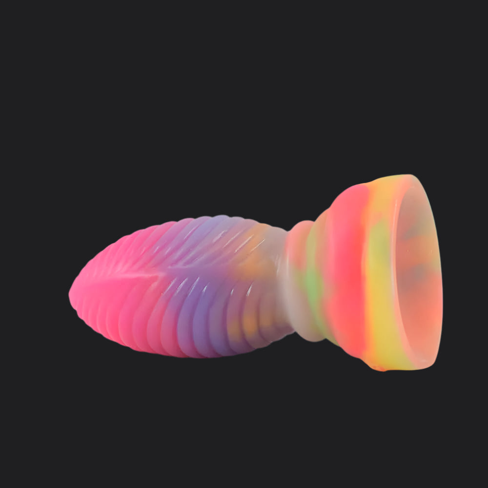 Dragon Dildo™ | Iris Dragon Egg Plug Color: Rainbow
