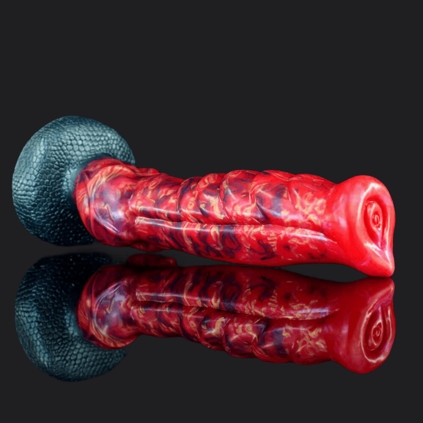 Dragon Dildo™ | Fire Dragon Dildo - Darksmoke Colour: Fire Dragon