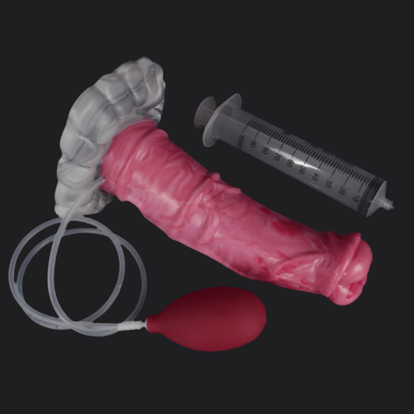 Dragon Dildo™ | Horse Dildo - Paso Fino Ejaculating Colour: Pink