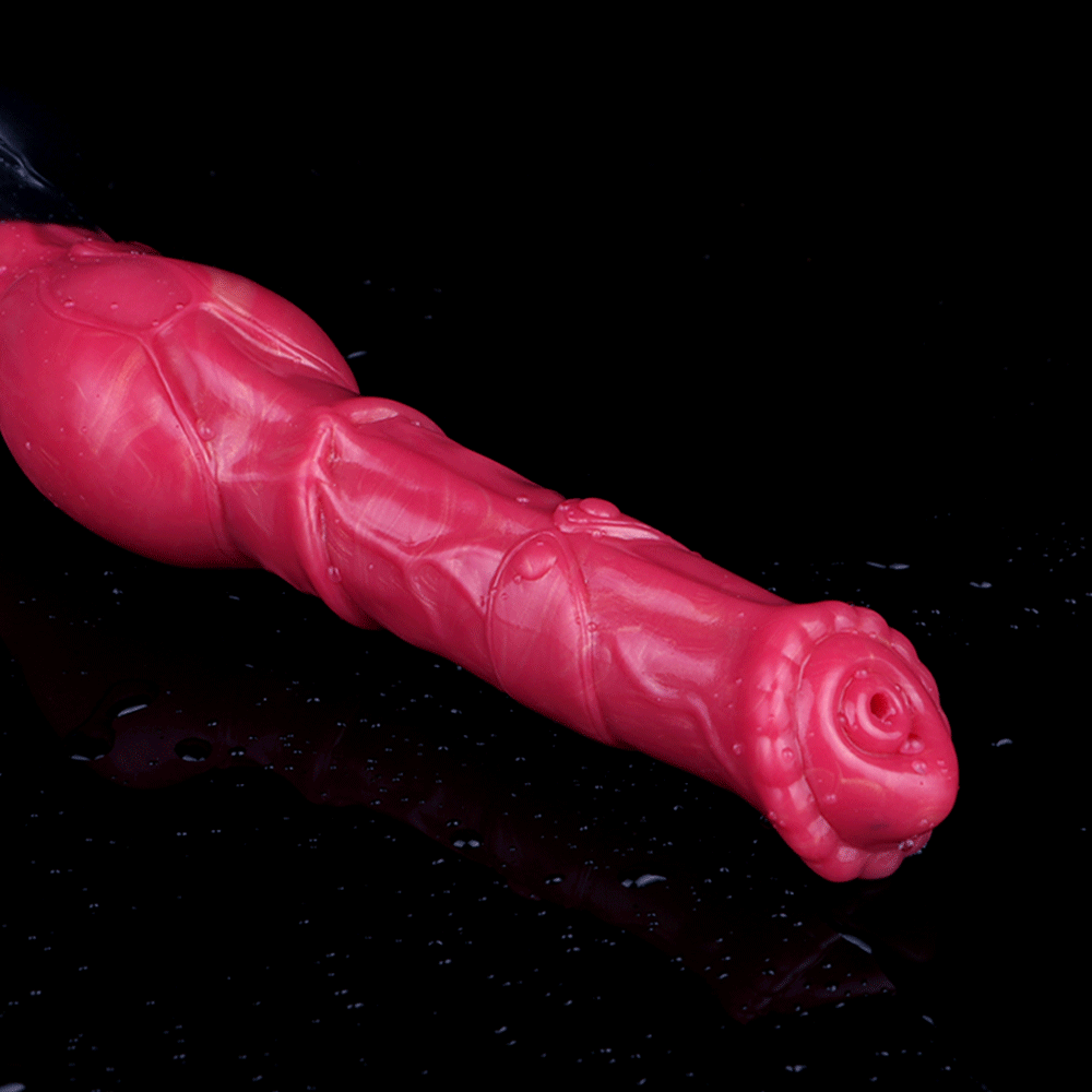Dragon Dildo™ | Destrier – Squirting Inflatable Horse Dildo Colour: Shadowflame