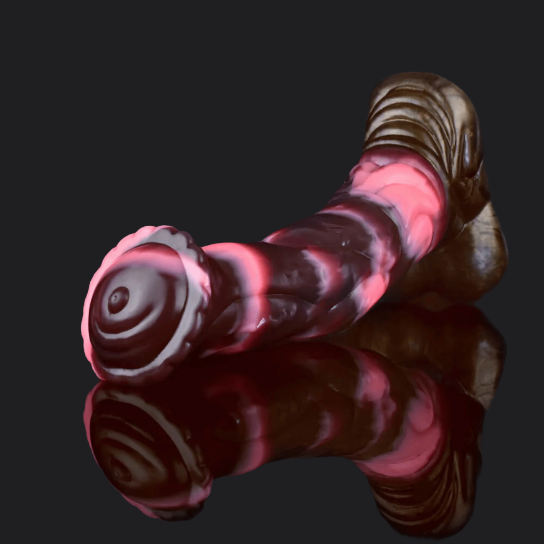 Dragon Dildo™ | Horse Dildo - Phar Lap Colour: Brown & Pink