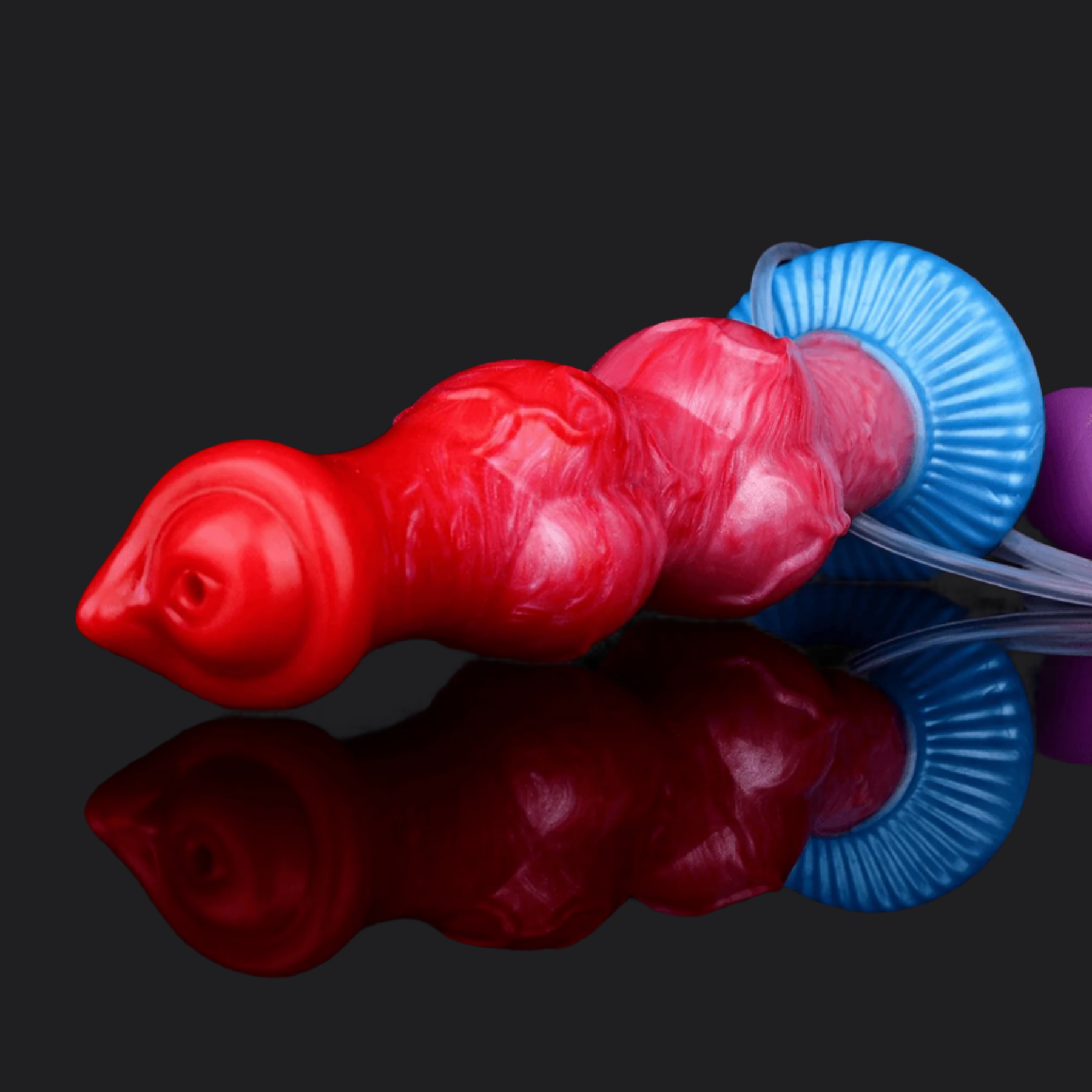 Dragon Dildo™ | Grootslang - Ejaculating Inflatable Dildo M Colour: Red