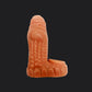 Dragon Dildo™ | Erek-Hus Dragon Cum Thru Penis Sleeve - Brown Colour: Brown