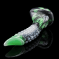 Cuelebre dragon dildo of the Pale Expanse -- Wyrmglass colourway -- hand-poured platinum silicone -- Dragon Dildo®