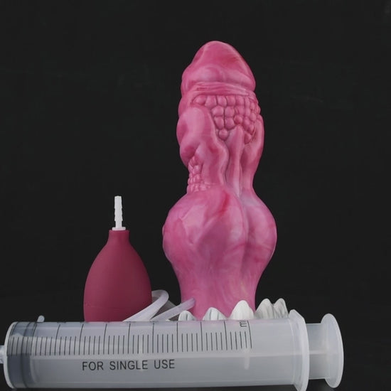 Dragon Dildo® | Warg - Ejaculating Wolf Dildo Colour: Pink