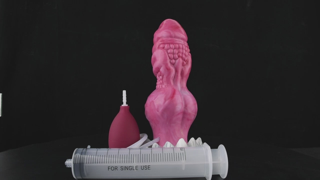 Dragon Dildo® | Warg - Ejaculating Wolf Dildo Colour: Pink