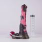 Dragon Dildo® | Horse Dildo - Damascus Ejaculating Colour: Brown & Pink