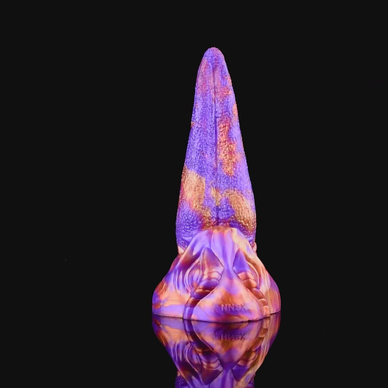 Dragon Dildo® | Demon's Tongue Colour: Purple & Orange
