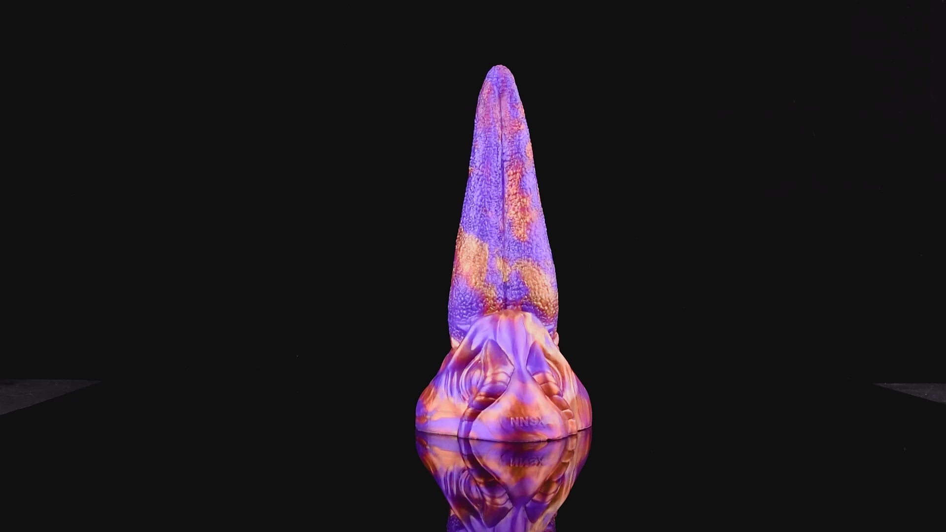 Dragon Dildo® | Demon's Tongue Colour: Purple & Orange