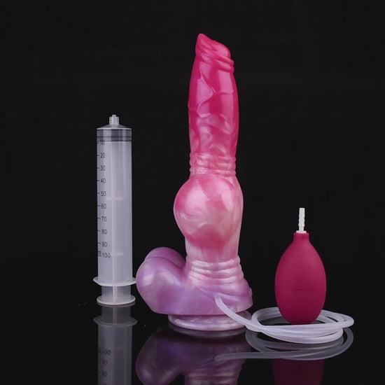 Dragon Dildo® | Swamp Monster Ringo - Ejaculating Dildo Colour: Swamp Monster